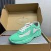 PRADA Sneakers & Trainers Leather-Mesh (Green-White) EU38-45 C00202606032904129