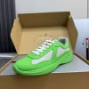 PRADA Sneakers & Trainers Leather-Mesh (Green-White) EU38-45 C00202606032906129