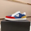 PRADA Sneakers & Trainers Leather-Suede (Blue-Red-Yellow-White) EU38-44 B10202606032885109
