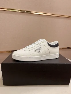 PRADA Sneakers & Trainers Leather (White-Black) EU38-44 B20202606032945109