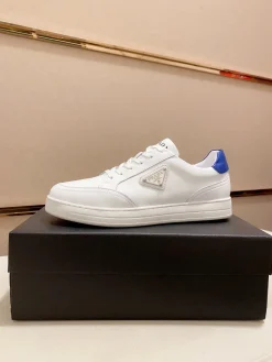 PRADA Sneakers & Trainers Leather (White-Blue) EU38-44 B10202606032889109