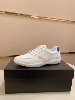 PRADA Sneakers & Trainers Leather (White-Blue-Red) EU38-44 B10202606032890109