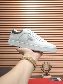 Alternative view of PRADA Sneakers & Trainers Leather (White-Grey) EU38-45 B20202606032950109