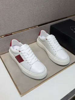 Alternative view of PRADA Sneakers & Trainers Leather (White-Red) EU38-44 B10202606032952109
