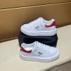 PRADA Sneakers & Trainers Leather (White-Red) EU38-44 B80202606032977129