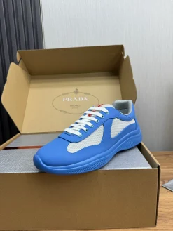 PRADA Sneakers & Trainers Rubber-Mesh (Blue-White) EU38-45 C00202606032903129