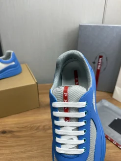 Alternative view of PRADA Sneakers & Trainers Rubber-Mesh (Blue-White) EU38-45 C00202606032903129