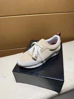 PRADA Sneakers & Trainers Suede (Beige-White-Brown) EU38-46 B20202606032979109