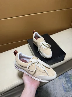 Alternative view of PRADA Sneakers & Trainers Suede (Beige-White-Brown) EU38-46 B20202606032979109