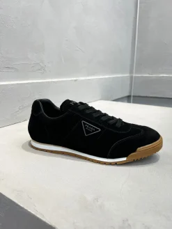 PRADA Sneakers & Trainers Suede (Black-White-Brown) EU35-45 C00202606032980129