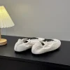PRADA Sneakers & Trainers Suede-Fabric (White-Black) EU35-40 B0020260603298799