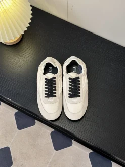 Alternative view of PRADA Sneakers & Trainers Suede-Fabric (White-Black) EU35-40 B0020260603298799