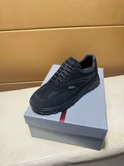 PRADA Sneakers & Trainers Suede-Mesh (Black) EU38-44 B80202606032991129