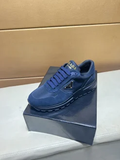 PRADA Sneakers & Trainers Suede (Navy Blue) EU38-44 B80202606032981129