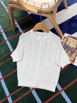 PRADA Sweaters & Knitwear Cotton (White) S-M-L C05202606010956129