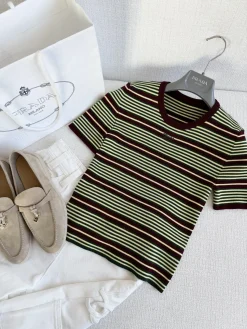 PRADA Sweaters & Knitwear Knit (Green-Brown) B10202606011061109