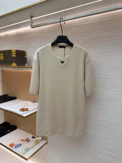 PRADA T-shirts & Vests Cotton (Beige) XS-L A3520260613058189