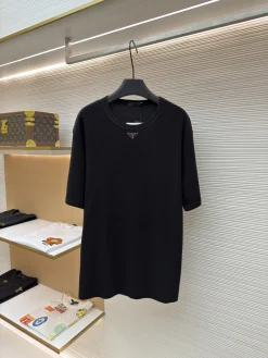 PRADA T-shirts & Vests Cotton (Black) XS-L A3520260613058089