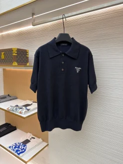PRADA T-shirts & Vests Knit (Black) 42-48 A8020260613077299