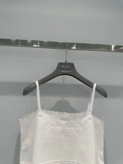 Alternative view of PRADA T-shirts & Vests Linen (White) S-M-L B30202606010000109