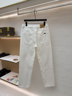 Alternative view of PRADA Trousers & Shorts Denim (White) 30-36 B55202606130236119