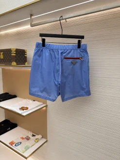 Alternative view of PRADA Trousers & Shorts Nylon (Blue) 46-52 A95202606130705109