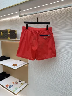 Alternative view of PRADA Trousers & Shorts Nylon (Red) 46-52 A95202606130706109