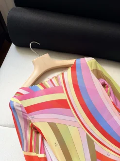 Alternative view of PUCCI Skirts & Dresses Silk (Red-Yellow-Pink-Blue-Green) 36-42 B15202606010641109