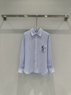 RALPH LAUREN Shirts & Polos Cotton (Light blue) S-M-L B65202606010939119