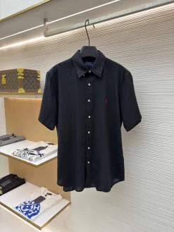 RALPH LAUREN Shirts & Polos Linen (Black) S-XL A4520260613082189