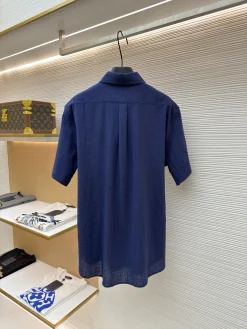 Alternative view of RALPH LAUREN Shirts & Polos Linen (Navy Blue) S-XL A4520260613082089