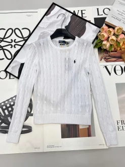 RALPH LAUREN Sweaters & Knitwear Cotton (White) S-L A9520260601154799