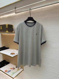 RALPH LAUREN T-shirts & Vests Cotton (Grey-Navy-White) S-XL A1520260613016179