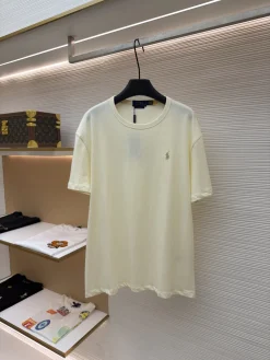 RALPH LAUREN T-shirts & Vests Cotton (Light Yellow) S-XL A1020260613002379