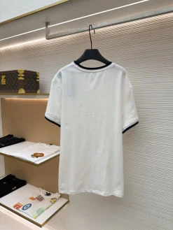 Alternative view of RALPH LAUREN T-shirts & Vests Cotton (White-Navy) S-XL A1520260613016279
