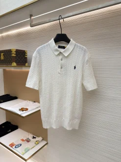 RALPH LAUREN T-shirts & Vests Knit Cotton (White) S-XL A6520260613073499
