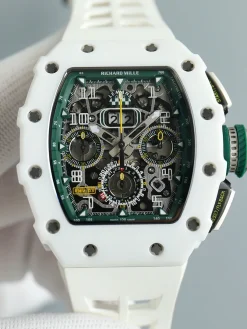 Alternative view of RICHARD MILLE RM11 Automatic RM11-03 (Black-Green Dial) 40mm B900202606040028889