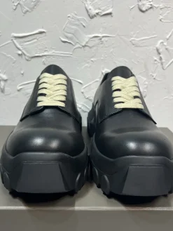 Alternative view of RICK OWENS Formal Shoes Leather (Black-Cream) EU39-46 C80202606033014149