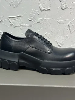 RICK OWENS Formal Shoes Leather (Black) EU39-46 C80202606033013149