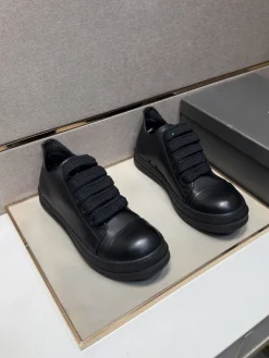 Alternative view of RICK OWENS Sneakers & Trainers Leather (Black) EU35-47 B30202606033018109