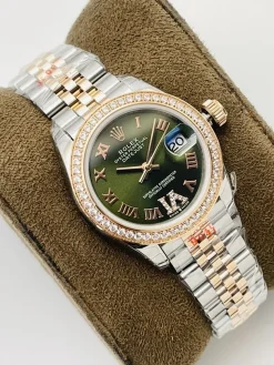 Alternative view of ROLEX Datejust Automatic 2671 (Green Dial) 28mm A650202606040509539