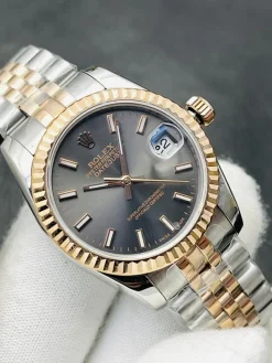 ROLEX Datejust Automatic 2836 (Black Dial) 31mm A500202606040525489