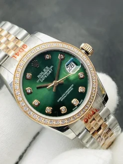 ROLEX Datejust Automatic 2836 (Green Dial) 31mm A575202606040516519