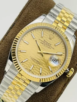 Alternative view of ROLEX Datejust Automatic (Gold Dial) 36mm A550202606040446509