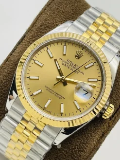 Alternative view of ROLEX Datejust Automatic (Gold Dial) 36mm A550202606040455509