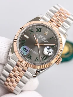 Alternative view of ROLEX Datejust Automatic (Grey Dial) 36mm A150202606040048389