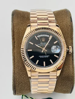 Alternative view of ROLEX Day-date Automatic 3255 (Black Dial) 40mm A900202606040407609