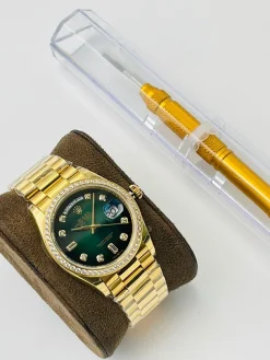 ROLEX Day-date Automatic 3255 (Green Dial) 40mm B000202606040408639