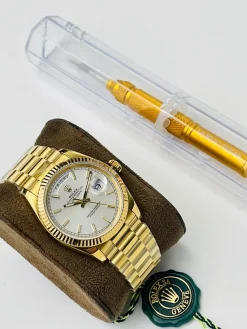 ROLEX Day-date Automatic 3255 (White Dial) 40mm A900202606040412609