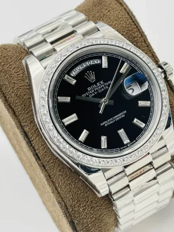 Alternative view of ROLEX Day-date Automatic (Black Dial) 40mm A850202606040113589